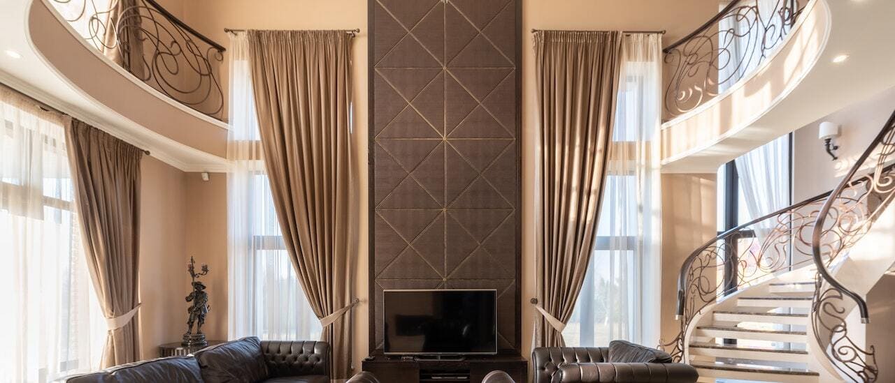 Upholstered media walls